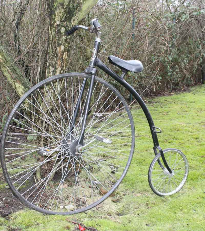 Antikes Hochrad Fahrrad 